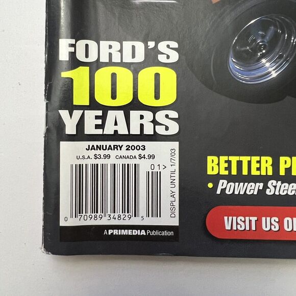 Vintage Mustang and Fords Magazines Set of 3 October 2002 January November 2003 - Picture 3 of 10